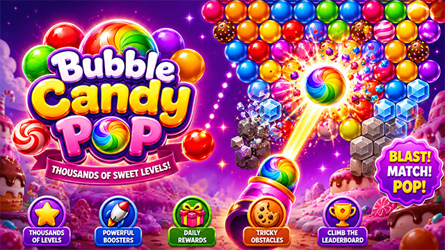 Bubble Candy Pop cover