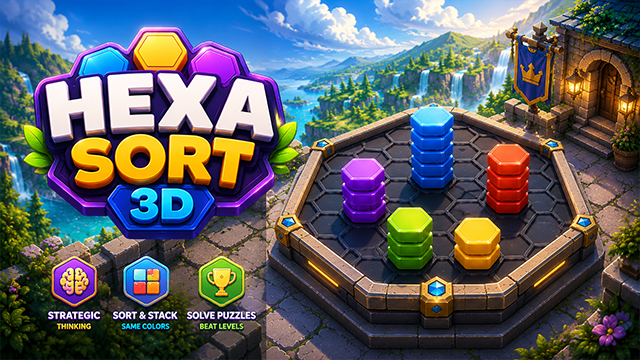Hexa Sort 3D cover
